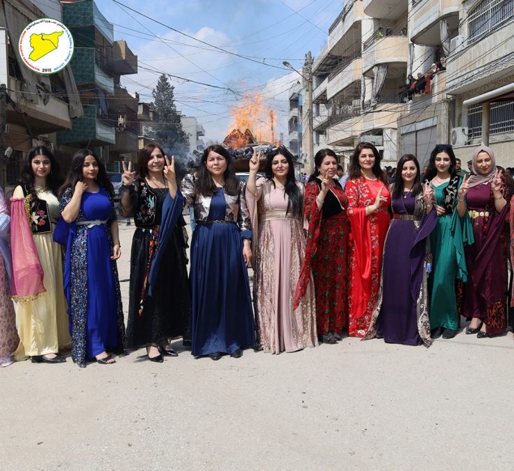 SDC's Co-chairwoman participates in lighting Newroz torch
