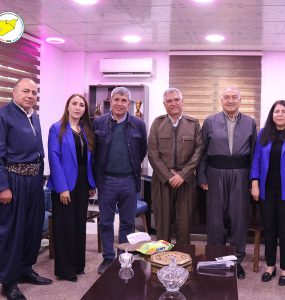 SDC's Presidential Body receives a delegation from Kobani