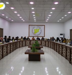SDC along with Association of political parties hold a joint meeting in Raqqa