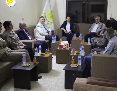 SDC's Co-chairs meet Kurdish Democratic Party and Democratic Peace Party