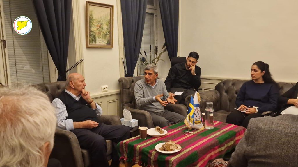 اجتماع مع شخصيات سياسية كردية في ستوكهولم