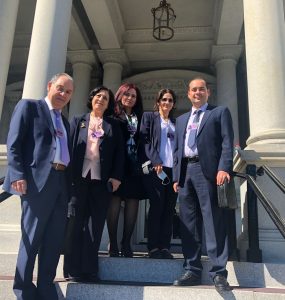 The SDC delegation was in front of the White House