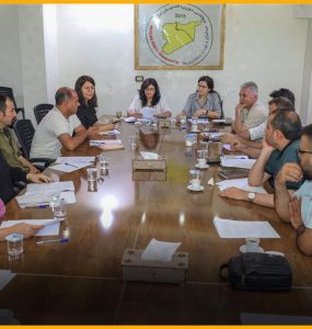 The Executive Body Discusses Developments in Deir ez-Zor and Suwayda