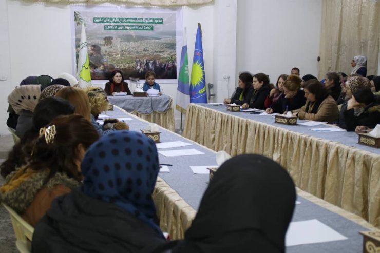 Syrian Women in Aleppo Call on Government and Actors to End Turkish Occupation