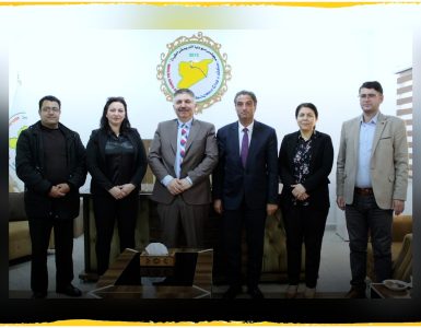 SDC's Co-chairs receive delegation from Kurdish Democratic Progressive Party