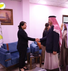 Tribal leaders from central Syria extend congratulations to the SDC's Co-chairs on Eid al-Fitr