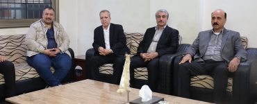 SDC's Co-chairwoman receives a delegation of the Yazidi Union of Syria