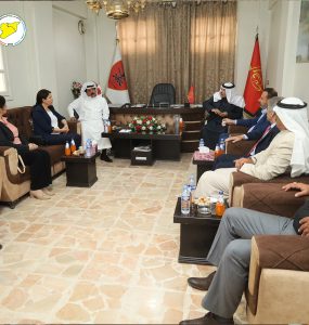 SDC meets many parties to discuss a political solution in Syria
