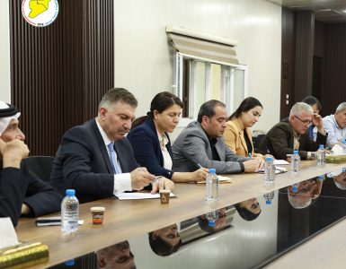 SDC holds a trilateral meeting with SDF and AANES