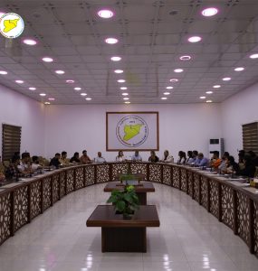 SDC holds a dialogue seminar with university students in Raqqa