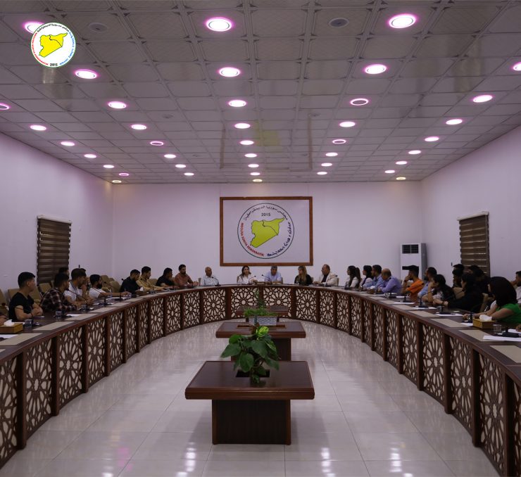 SDC holds a dialogue seminar with university students in Raqqa