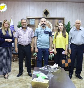 SDC congratulates the Co-chairman of the Executive Council of Raqqa Region and his deputies