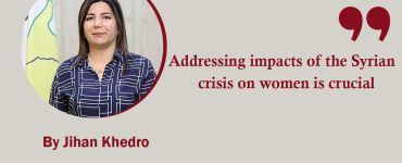 Addressing impacts of the Syrian crisis on women is crucial