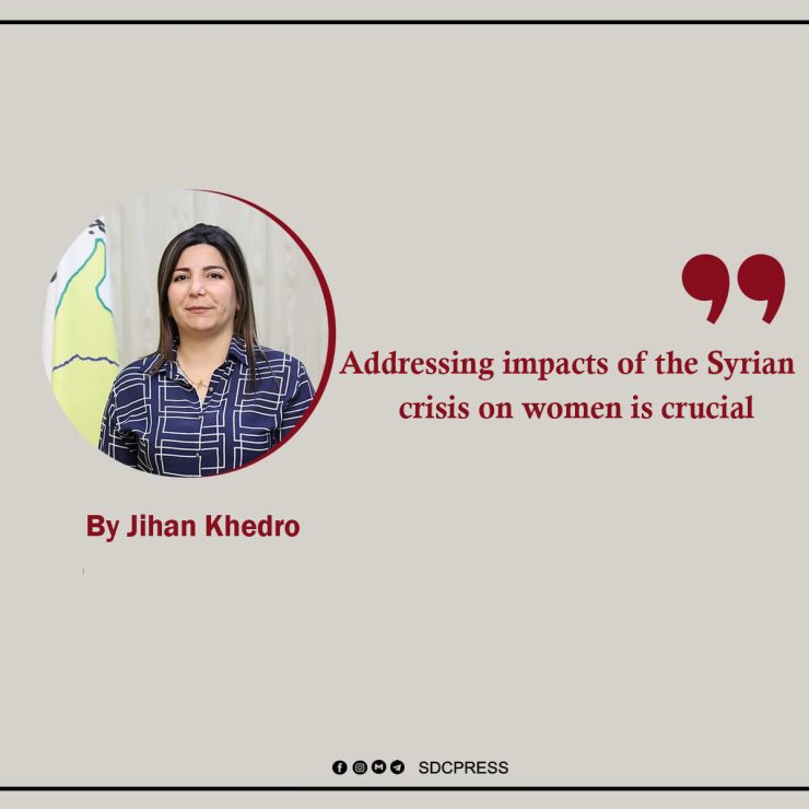 Addressing impacts of the Syrian crisis on women is crucial