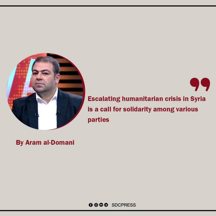 Escalating humanitarian crisis in Syria is a call for solidarity among various parties