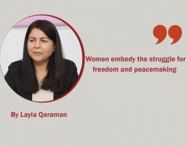 Women embody the struggle for freedom and peacemaking