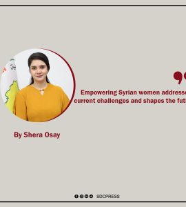 Empowering Syrian women addresses current challenges and shapes the future