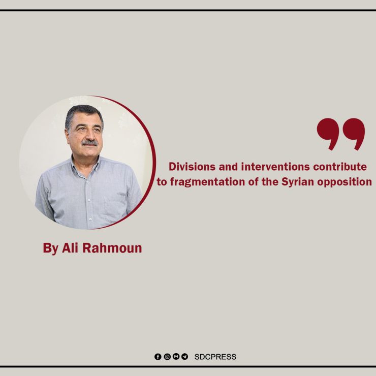 Divisions and interventions contribute to fragmentation of the Syrian opposition