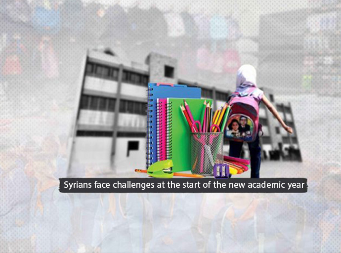 Syrians face challenges at the start of the new academic year