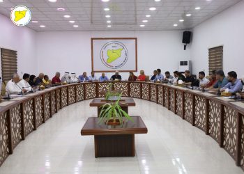 ورشة عمل عن مفهوم اللامركزية في مدينة الرقة