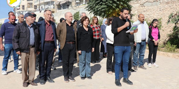 الأحزاب السياسية بحلب تندد بالقصف التركي وتطالب سلطة دمشق بموقف حازم