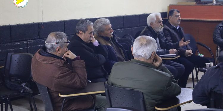 جلسة سياسية في ريف دمشق بحضور «مـسـد» لبحث رؤيته ومساره السياسي