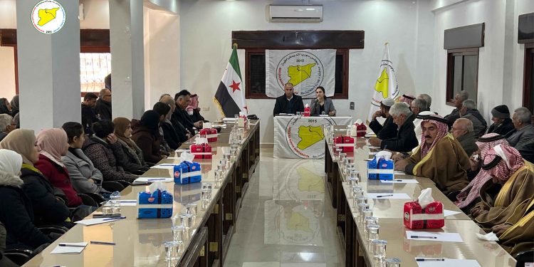 "مسد" يعقد ندوة حوارية في تربه سبيه حول مستقبل سوريا والتحديات السياسية