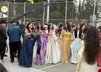 الرئيسة المشتركة تحتفل بنوروز 2025 مع كُرد دمشق