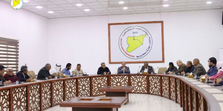 انتخاب ممثلي الأحزاب السياسية لتعزيز المشاركة المجتمعية في الرقة