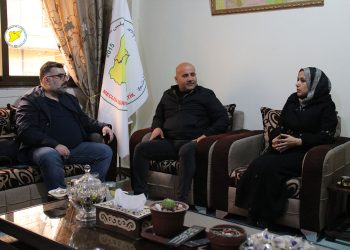 مكتب العلاقات في مجلس سوريا الديمقراطية يستقبل المدير التنفيذي لمنظمة "بسمة وزيتونة"