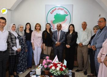 "مسد" يشارك في افتتاح مكتب حزب الوطن بمدينة الرقة
