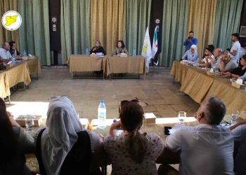 حلب.. مكتب العلاقات يعقد جلسة حوارية حول تعزيز السلم الأهلي