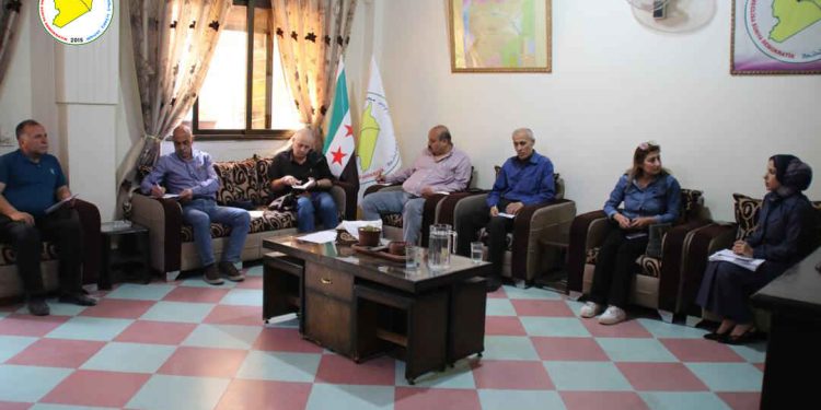 مكتب علاقات «مسد» بحلب يبحث المستجدات السياسية ويؤكد على الحوار السوري