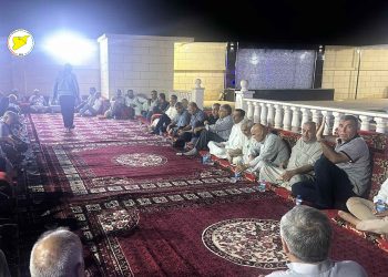 مكتب العلاقات يبحث مع وجهاء الكرد في الرقة سبل تعزيز التكاتف الوطني في ظل التحولات السياسية