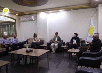 مسد يستقبل وفداً من حزب التحالف الوطني الديمقراطي في القامشلي