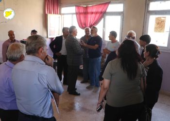 مسد يزور مهجّري عفرين والشهباء ويؤكد أن العودة الآمنة هي الحل الجذري لمعاناتهم