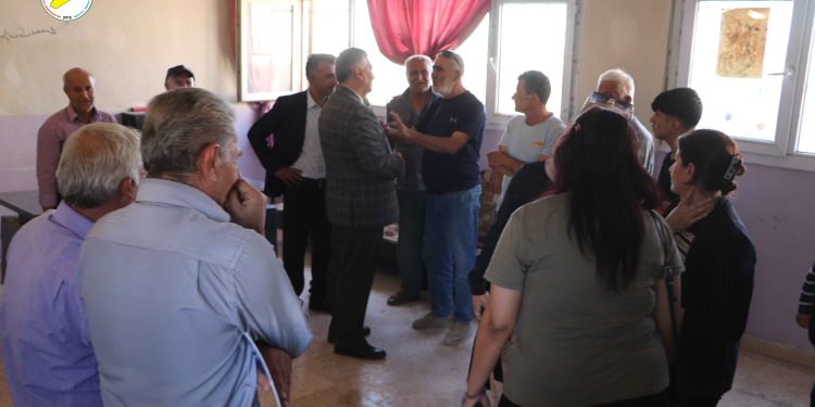 مسد يزور مهجّري عفرين والشهباء ويؤكد أن العودة الآمنة هي الحل الجذري لمعاناتهم