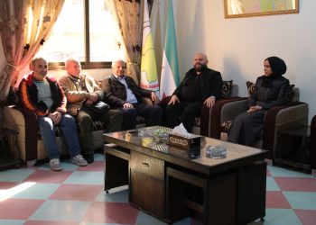 وفد من حزب الوحدة الديمقراطي الكردي في سوريا يزور مكتب العلاقات في مجلس سوريا الديمقراطية بحلب