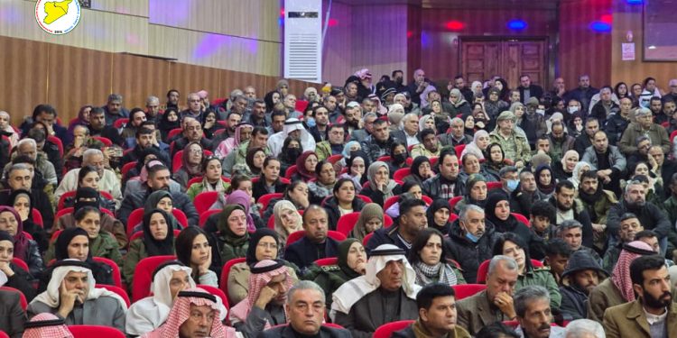 مسد يشارك في اجتماع جماهيري بالطبقة دعماً للجنة التفاوض وحوار وطني جامع