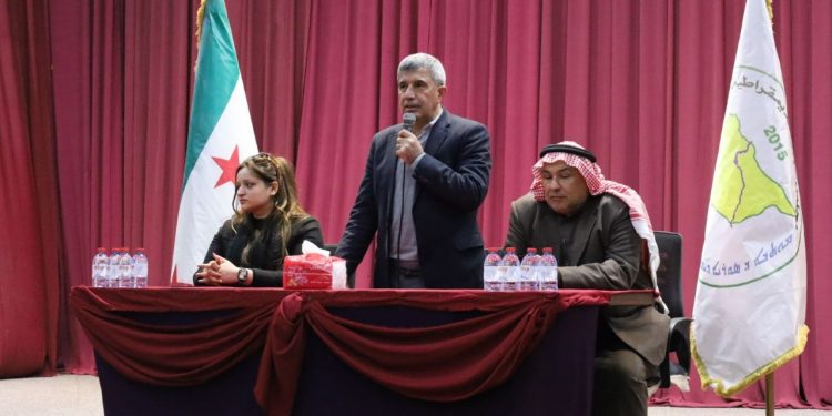 مجلس سوريا الديمقراطية يعقد اجتماعاً موسعاً في الطبقة