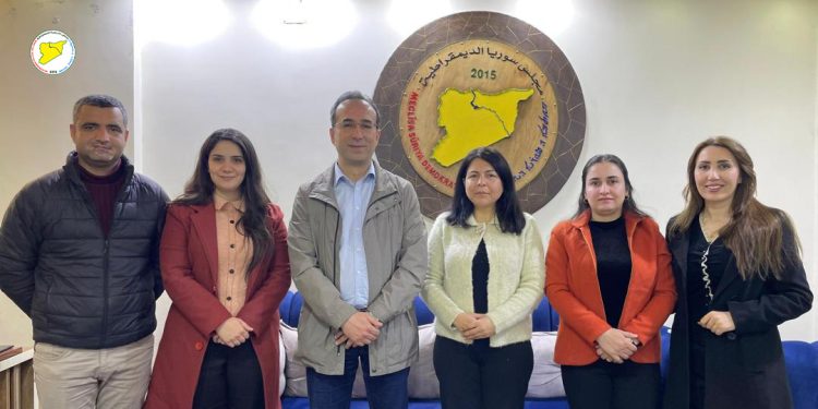 الرئيسة المشتركة تستقبل الكاتب والباحث السياسي شورش درويش