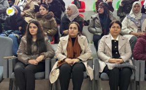 الرئيسة المشتركة لمسد تشارك في وقفة احتجاجية للمطالبة بحرية الأسرى تزامناً مع اليوم العالمي للمرأة