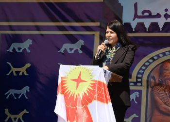 الرئيسة المشتركة تشارك في احتفالية عيد أكيتو وتؤكد على صون حقوق المكونات