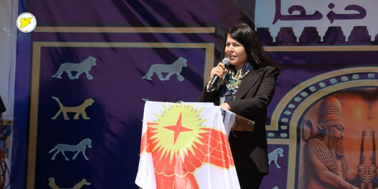 الرئيسة المشتركة تشارك في احتفالية عيد أكيتو وتؤكد على صون حقوق المكونات