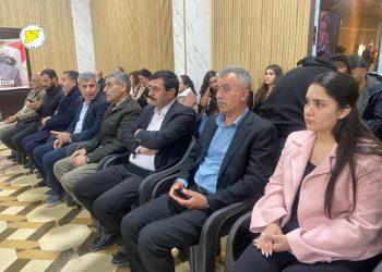 وفد من مسد يشارك في أربعينية المناضل صالح مسلم في قامشلو