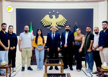 محافظ الحسكة يستقبل وفد مجلس شباب سوريا الديمقراطية